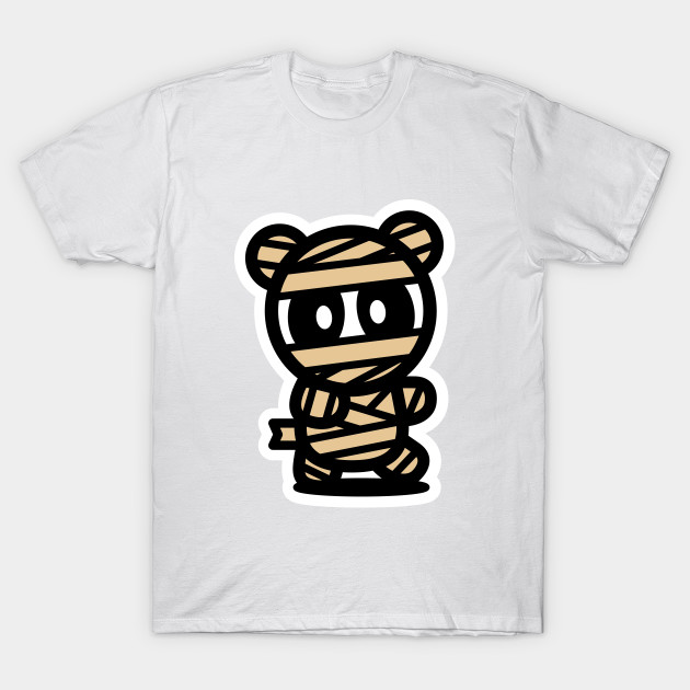 Mummy Panda Bambu Brand Halloween T-Shirt-TOZ